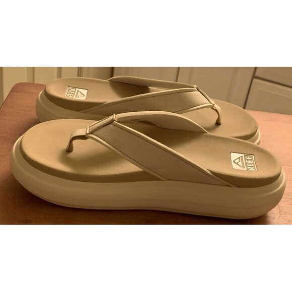 Reef Womens Cushion Bondi Platform Summer Beach Sandals Thongs Flip Flops Size 9 - Picture 9 of 10